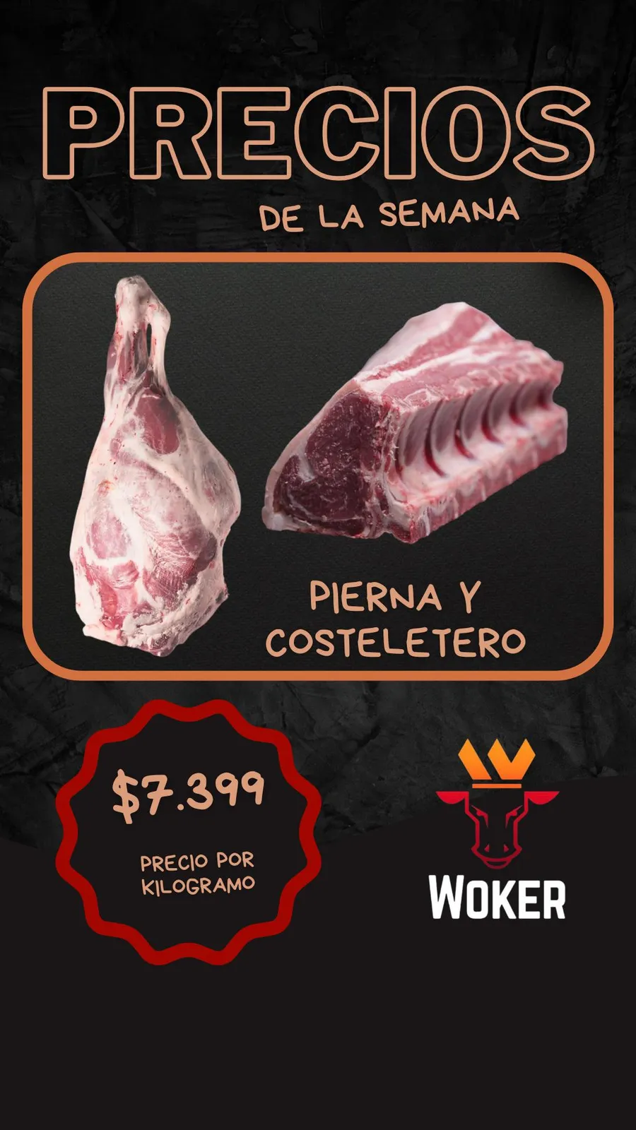 PIERNA Y COSTELETERO NOVILLO