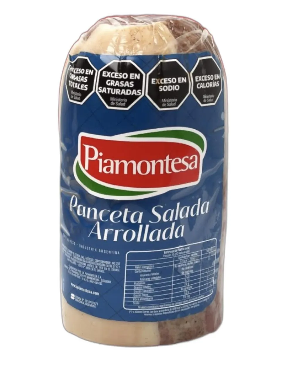 PANCETA SALADA ARROLLADA LA PIAMONTESA